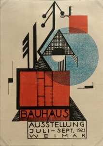 Bauhaus-tentoonstelling juli-sept. 