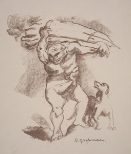 Caliban II door Rudolf Grossmann