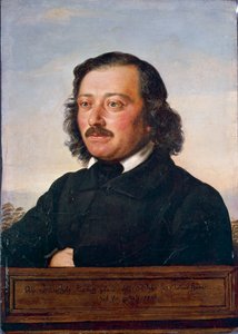 Portret van Berthold Auerbach