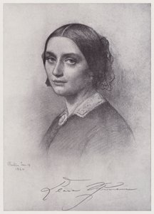Clara Schumann door Rudolf Lehmann