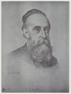 George Frederick Watts door Rudolf Lehmann
