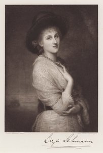 Liza Lehmann door Rudolf Lehmann
