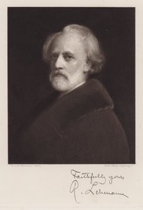 Rudolf Lehmann, Zelfportret