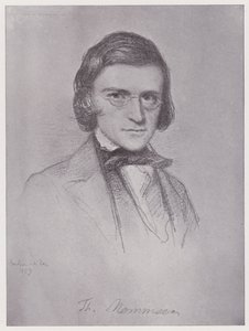 Theodor Mommsen door Rudolf Lehmann