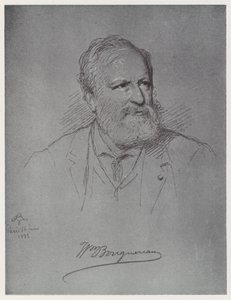 William Adolphe Bouguereau door Rudolf Lehmann