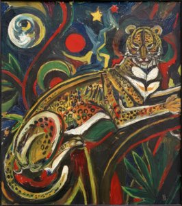 De luipaard door Rudolf Schlichter