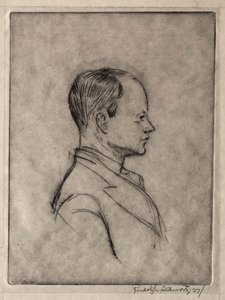 Portret door Rudolf Schwartz