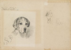 Portret van een hond: Windsor door Rudolf Wimmer