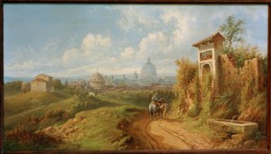 Uitzicht op Rome