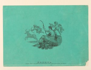 Amerika door Rudolph Ackermann