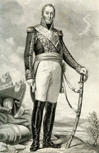 Edouard Adolphe Casimir Joseph Mortier, 1804, 1839 door Ruhiere