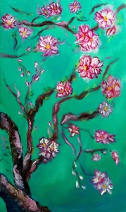 Eternal Blossoms Triptych - rechts, 2024