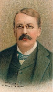 Sir Charles Villiers Stanford, Ierse componist, muziekleraar en dirigent door Russell and Sons