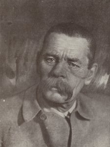 Maxim Gorky, Russische auteur door Russian Photographer