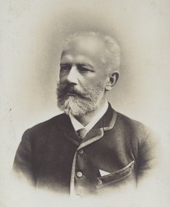 Portret van Pyotr Ilyich Tchaikovsky