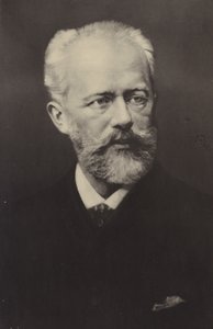 Portret van Pyotr Ilyich Tchaikovsky