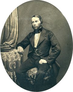Portret van de filoloog en taalkundige Yakov K. Groth door Russian Photographer