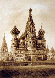Sint-Basiliuskathedraal, Rode Plein, Moskou, c. 1890