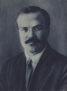 Vyacheslav Molotov, Sovjet politicus, diplomaat en minister van Buitenlandse Zaken door Russian Photographer