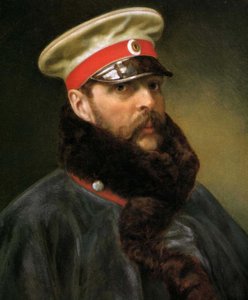 Keizer Alexander II, c.1888 door Russian School