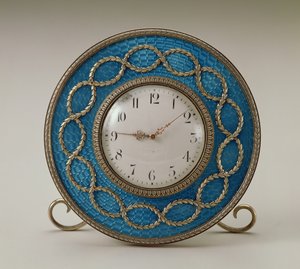 Fabergé uurwerk, c.1890 door Russian School