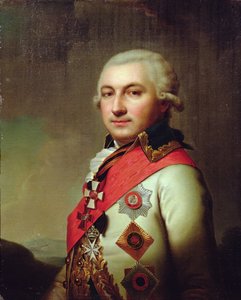 Portret van admiraal Jose (Osip) de Ribas, na 1796