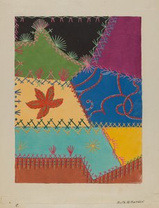 Crazy Quilt (detail)