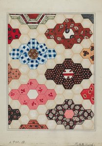 Quilt 1 Sectie, c. 1936