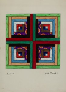 Quilt door Ruth M Barnes