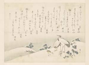 Gedichten en kraanvogels door Ryuryukyo Shinsai