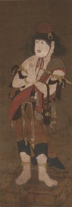 Dienaar van Fudo Myoo, 14e eeuw door Ryushu Shutaku