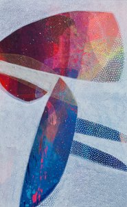 Levendige abstracte vormen door SAN STARLING