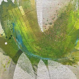 Levendige groene textuur door SAN STARLING