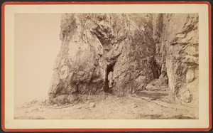 Split Rock vanuit het noorden, Mt. Desert. door S.R. Stoddard