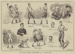 De Amateur Bokskampioenschappen in St James