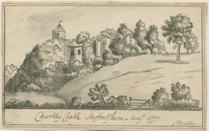 Chartley Kasteel, Aug 1777