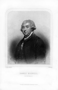 James Boswell, 9e Laird van Auchinleck, Schotse advocaat, dagboekschrijver en auteur door S. Freeman