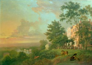 Een uitzicht vanaf het terras, Richmond Hill