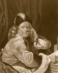 Thomas Killigrew, gegraveerd door J.J Van den Bergh door S. Harding