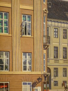Hejbro Plads, een markt in Kopenhagen, detail door Sally Henriques