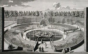 Uitzicht op de grot bij Geibach door Salomon (after) Kleiner