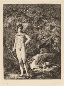 Apollo met een Boog en Draak, 1771