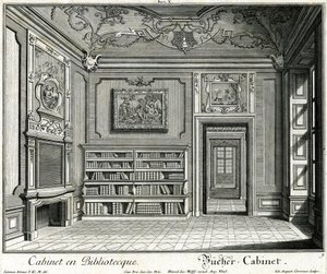 Boekenkabinet door Salomon Kleiner