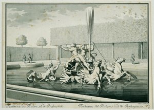 Pluto en Proserpina door Salomon Kleiner