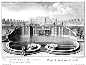 Prospectus van de onderste cascade