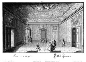 Eetkamer door Salomon Kleiner