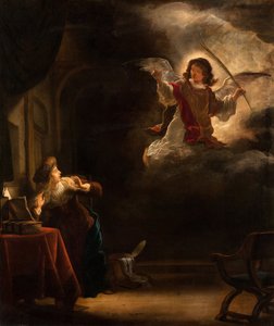 De Aankondiging, 1655 door Salomon Koninck