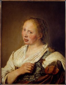 Portret van een jonge Vlaamse boer