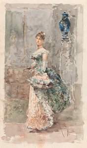 Dame in Formele Kleding door Salvador Barbudo Sanchez