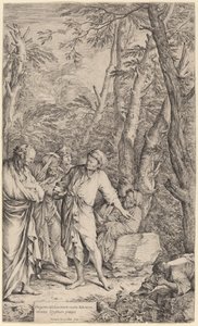 Diogenes Werpt Zijn Kom Weg